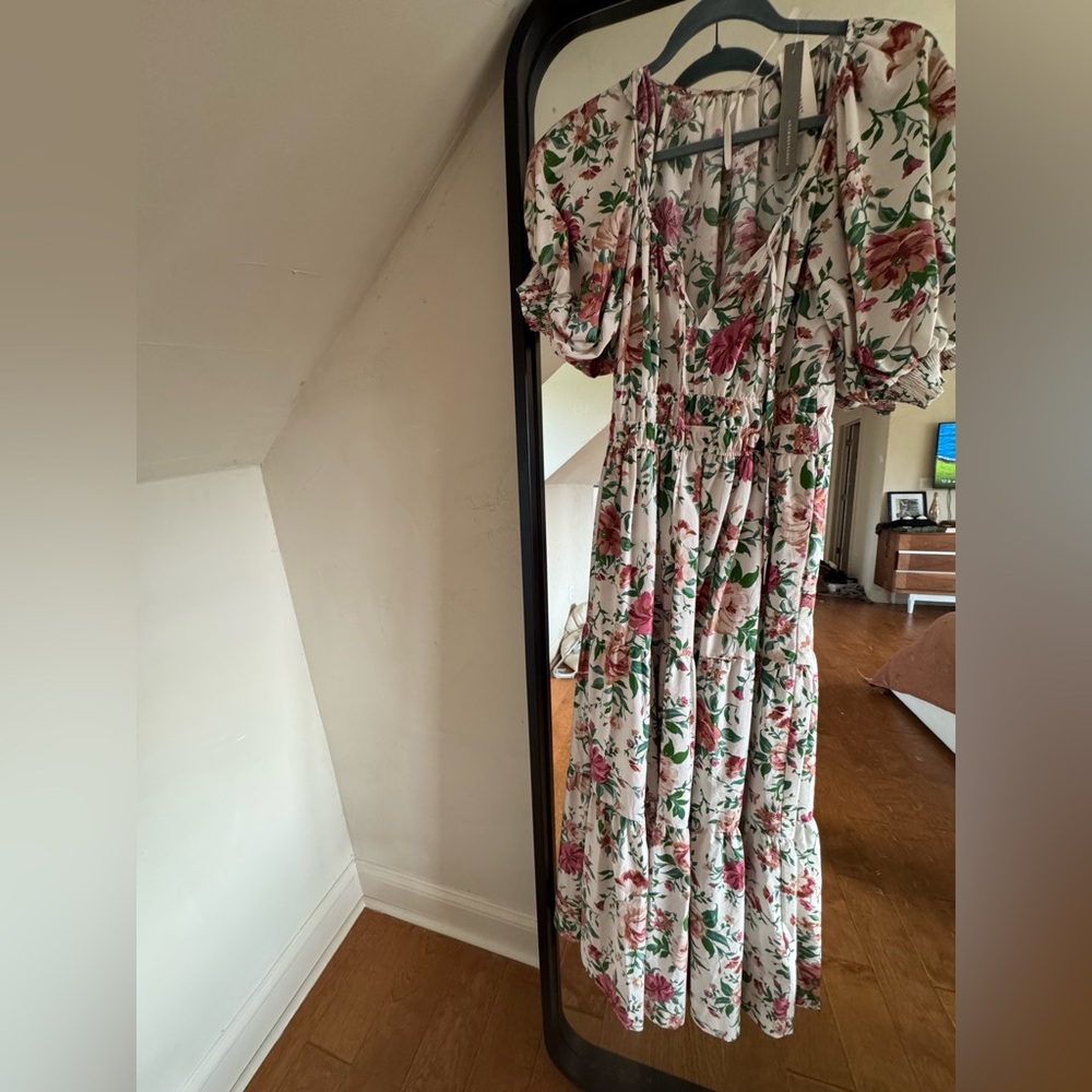 ANTHROPOLOGIE MAXI FLORAL BOHO